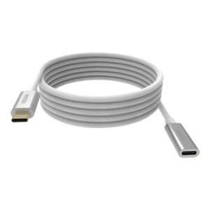 Alternative view of VISION 2m White USB-C extension cable