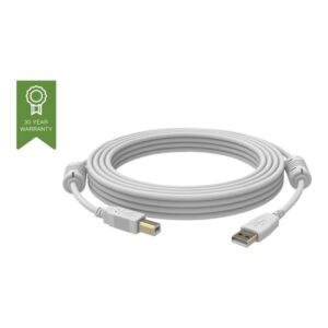 VISION 2m White USB 2.0 cable