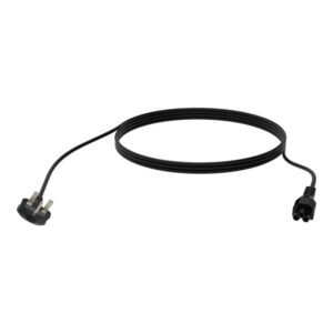 VISION 3m Black UK Cloverleaf Power cbl