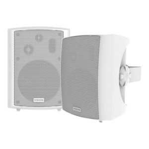 VISION 5.25" Pair White Wall Speakers