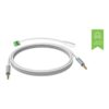 VISION 5m White 3.5mm Minijack cable VISION 5m White 3.5mm Minijack cable