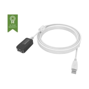 VISION 5m White USB 2.0 extension cable