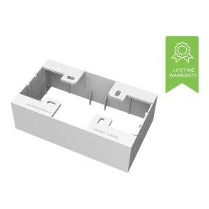 VISION Techconnect 2-Gang Backbox