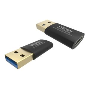 VISION USB-3.0A M to USB-C F Adaptor VISION USB-3.0A M to USB-C F Adaptor