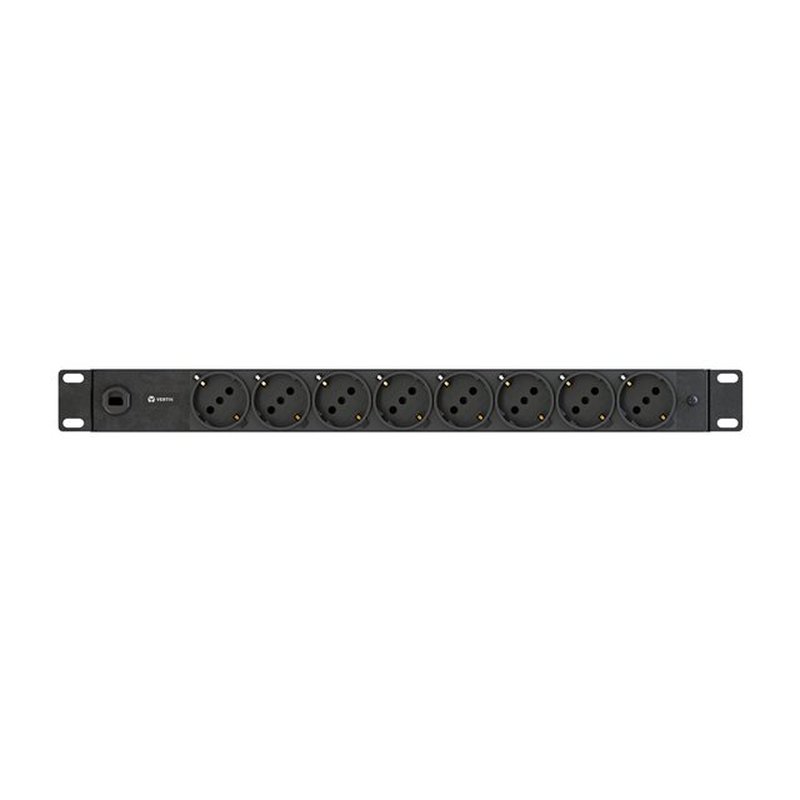 Vertiv PowerGo EP0G81A1 unidad de distribución de energía (PDU) 8 salidas AC 1U Negro