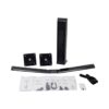WorkFit Dual Monitor Kit Black
