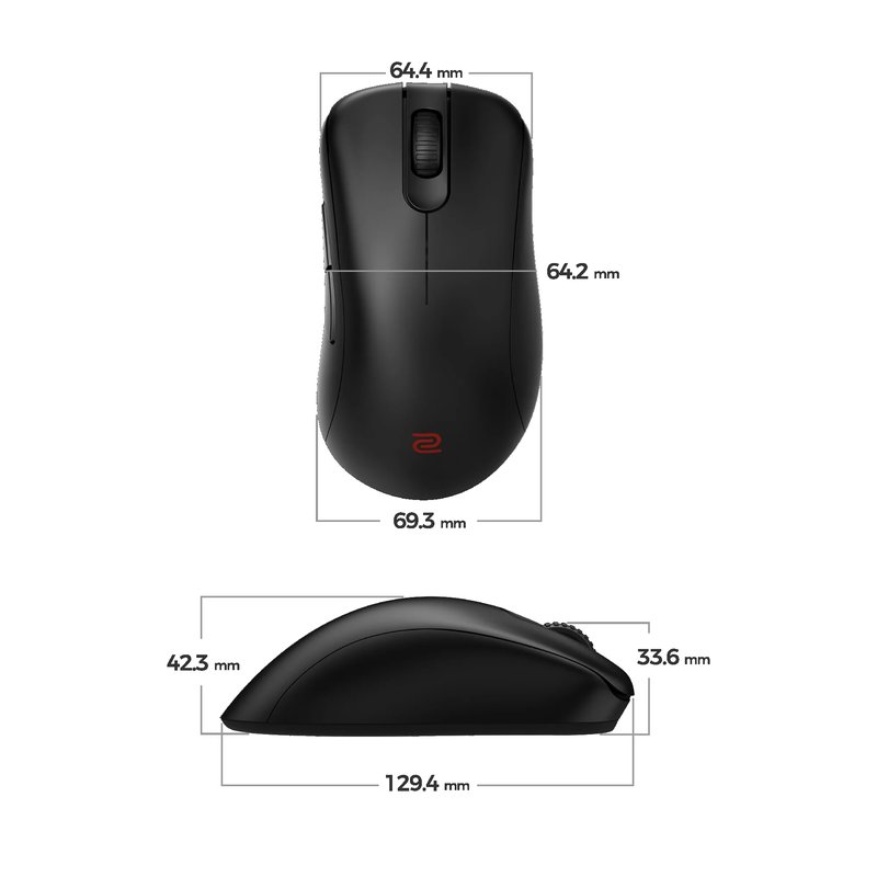 ZOWIE EC1-DW ratón Juego mano derecha USB tipo A Óptico 3200 DPI - Imagen 6