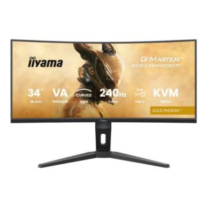 iiyama G-MASTER GCB3486WQSCP-B1 pantalla para PC 86,4 cm (34") 1440 x 3440 Pixeles 4K Ultra HD Negro