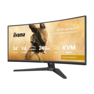 iiyama G-MASTER GCB3486WQSCP-B1 pantalla para PC 86,4 cm (34") 1440 x 3440 Pixeles 4K Ultra HD Negro
