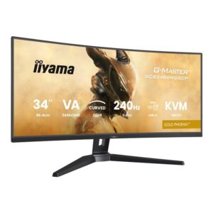 iiyama G-MASTER GCB3486WQSCP-B1 pantalla para PC 86,4 cm (34") 1440 x 3440 Pixeles 4K Ultra HD Negro