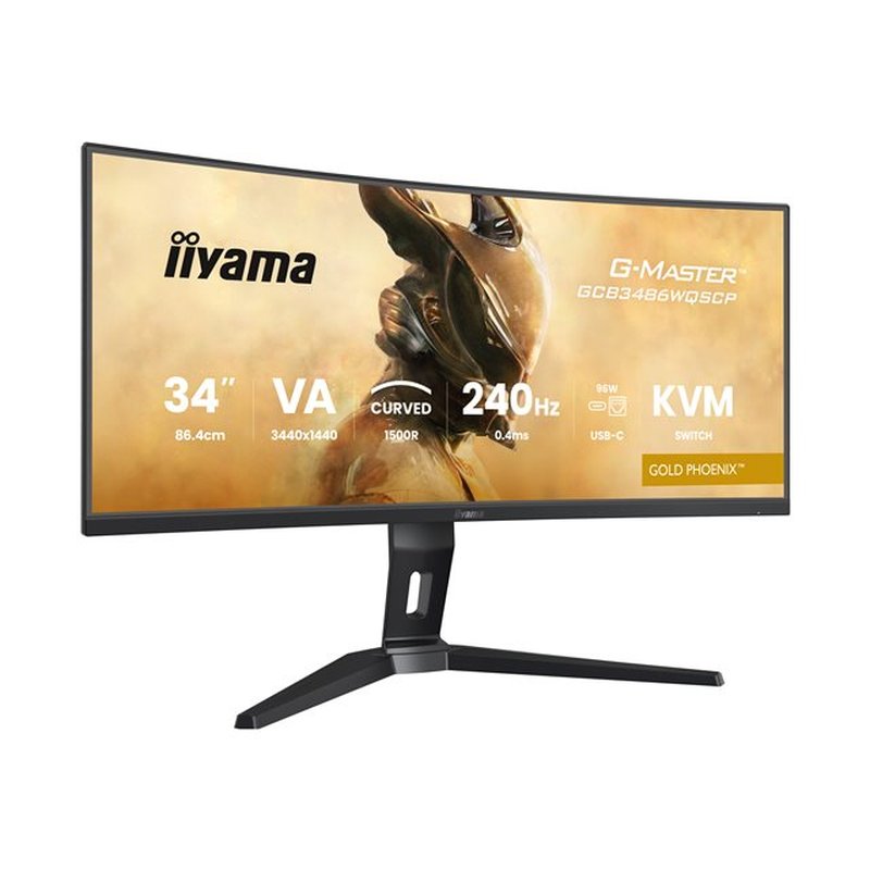 iiyama G-MASTER GCB3486WQSCP-B1 pantalla para PC 86,4 cm (34") 1440 x 3440 Pixeles 4K Ultra HD Negro - Imagen 6