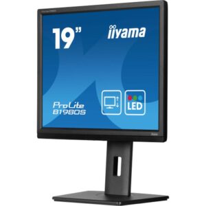 iiyama ProLite B1980S-B1 pantalla para PC 48,3 cm (19") 1280 x 1024 Pixeles VGA LED Negro
