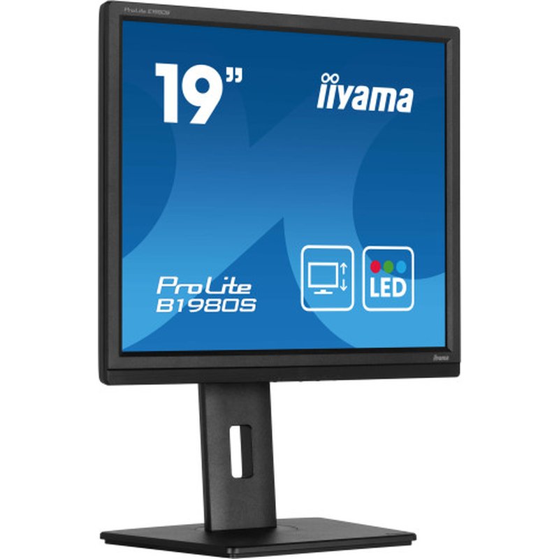iiyama ProLite B1980S-B1 pantalla para PC 48,3 cm (19") 1280 x 1024 Pixeles VGA LED Negro - Imagen 6