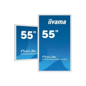 iiyama ProLite TF5539UHSC-W1AG pantalla para PC 139,7 cm (55") 3840 x 2160 Pixeles 4K Ultra HD LED Pantalla táctil Multi-usuario Blanco