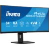 iiyama ProLite XCB3497WQSNP-B1 pantalla para PC 86,4 cm (34") 3440 x 1440 Pixeles UltraWide Quad HD LED Negro