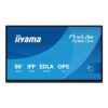 iiyama TE8613A-B1AG pantalla de señalización Panel plano interactivo 2,17 m (85.6") Wifi 450 cd / m² 4K Ultra HD Negro Pantalla táctil Procesador incorporado Android 18/7