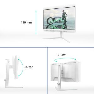 Philips Evnia 24M2N3201A/00 pantalla para PC 60,5 cm (23.8") 1920 x 1080 Pixeles Full HD LCD Blanco