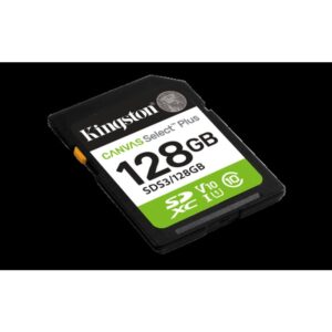 Kingston Technology 128 GB SDXC Canvas Select Plus Gen3 150 MB/s C10 UHS-I U1 V10