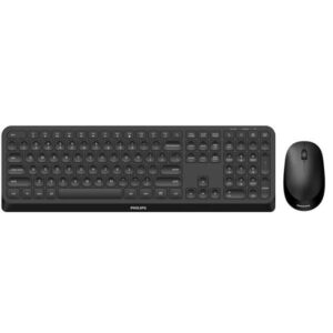 Philips 3000 series SPT6307B/16 teclado Ratón incluido Universal RF inalámbrico QWERTY Inglés Negro
