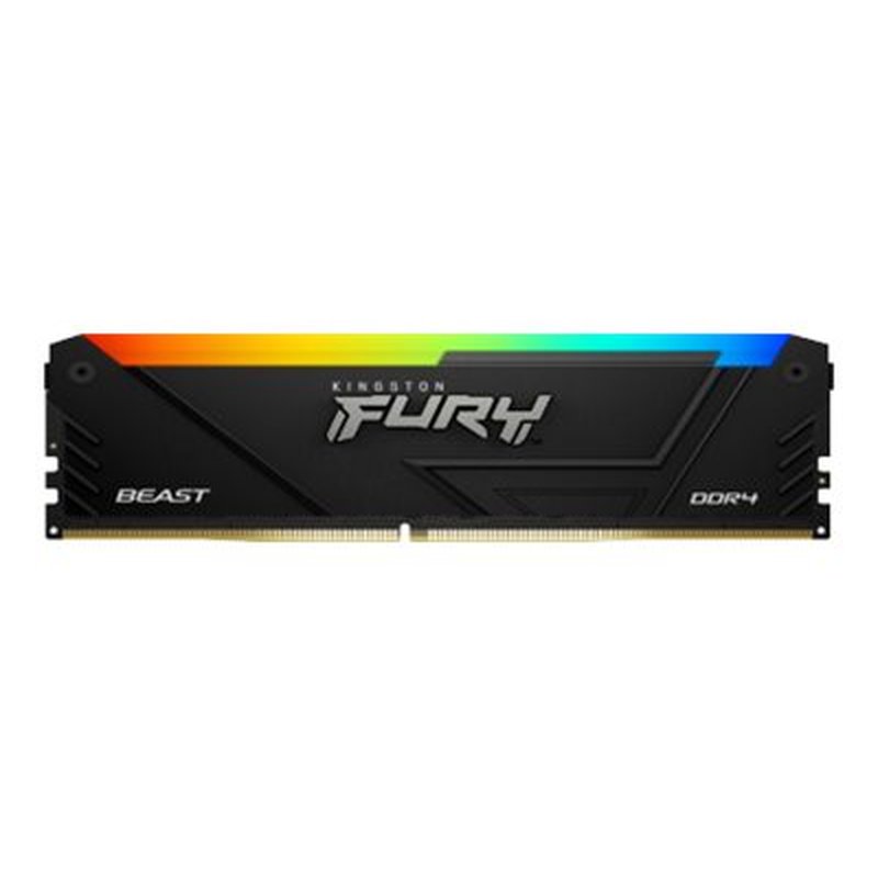 Kingston Technology FURY Beast RGB módulo de memoria 32 GB 2 x 16 GB DDR4 Kingston Technology FURY Beast RGB módulo de memoria 32 GB 2 x 16 GB DDR4