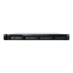 4Bay 1U Rack NAS QuadCore 2GB Ram 4x1GBe