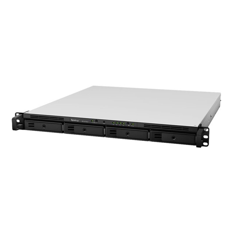 4 Bay 1u Rack NAS Quad Core 8GB Ram
