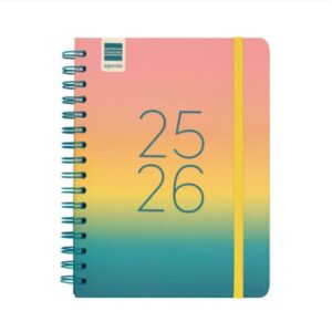 Alternative view of AGENDA ESCOLAR 2025-2026 CURSO COSMO 4º 155X212  SEMANA VISTA HORIZONTAL IRIS+ FINOCAM 537050326