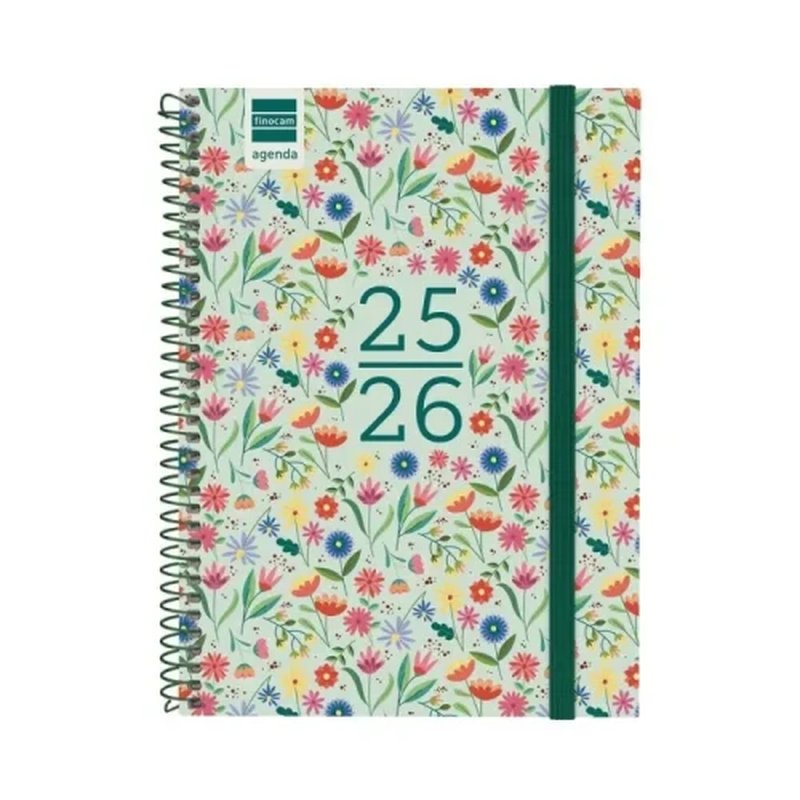 AGENDA ESCOLAR 2025-2026 SECUNDARIA 4º 155X212 SEMANA VISTA HORIZONTAL FIORI+ FINOCAM 634204926 AGENDA ESCOLAR 2025-2026 SECUNDARIA 4º 155X212 SEMANA VISTA HORIZONTAL FIORI+ FINOCAM 634204926