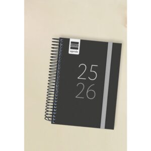 AGENDA ESCOLAR 2025-2026 SECUNDARIA 8º 120X164 SEMANA VISTA HORIZONTAL NEGRO+ FINOCAM 634224026 AGENDA ESCOLAR 2025-2026 SECUNDARIA 8º 120X164 SEMANA VISTA HORIZONTAL NEGRO+ FINOCAM 634224026
