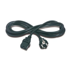 APC AP9875 cable de transmisión Negro 2,5 m C19 acoplador CEE7/7