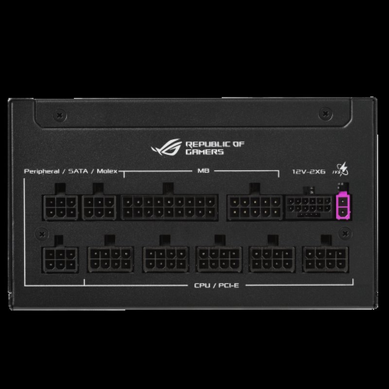 ASUS ROG -STRIX-850P-GAMING unidad de fuente de alimentación 850 W 20+4 pin ATX ATX Negro - Imagen 6