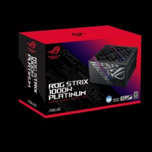 ASUS ROG STRIX-1000P-GAMING unidad de fuente de alimentación 1000 W 20+4 pin ATX ATX Negro, Plata