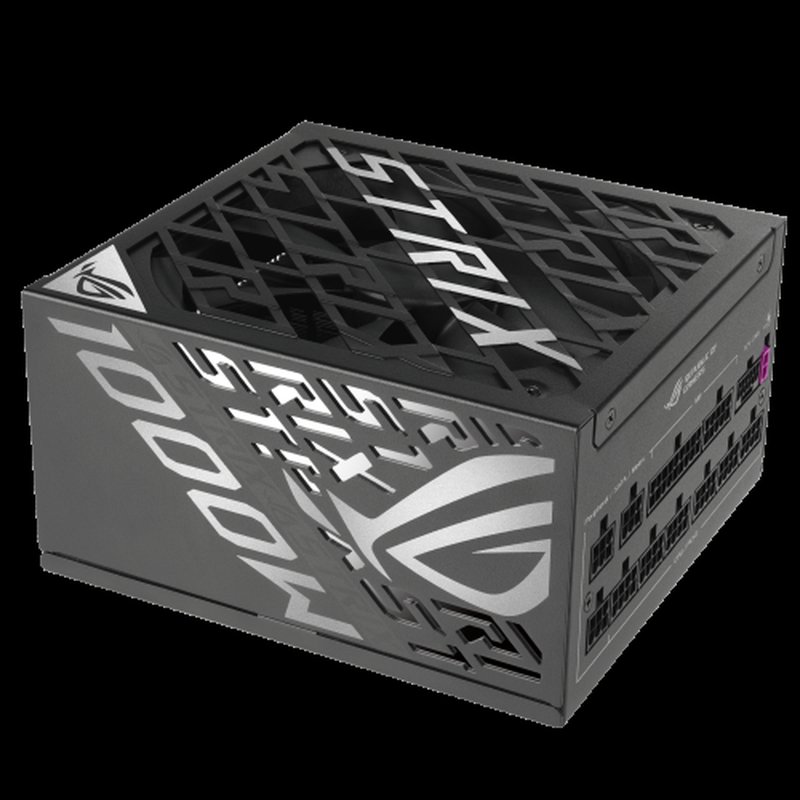 ASUS ROG STRIX-1000P-GAMING unidad de fuente de alimentación 1000 W 20+4 pin ATX ATX Negro, Plata - Imagen 2
