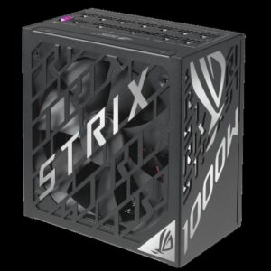 ASUS ROG STRIX-1000P-GAMING unidad de fuente de alimentación 1000 W 20+4 pin ATX ATX Negro, Plata