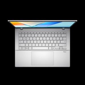ASUS Vivobook S 14 S3407QA-KP015W - Ordenador Portátil 14" WQXGA (Qualcomm Snapdragon X (X1-26-100), 16GB RAM, 1TB SSD, Qualcomm Adreno GPU, Windows 11 Home) Plata Fría - Teclado QWERTY español