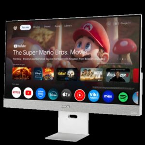 ASUS ZenScreen MS32UC pantalla para PC 80 cm (31.5") 3840 x 2160 Pixeles 4K Ultra HD LED Gris, Blanco