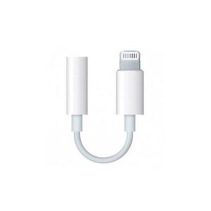 ADAPTADOR APPLE LIGHTNING A JACK 3,5MM BLANCO
