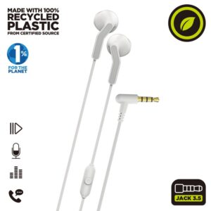 Auriculares Muvit E56 Blanco