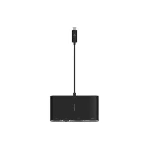 Belkin AVC005BTBK hub de interfaz USB 3.2 Gen 1 (3.1 Gen 1) Type-C Negro Belkin AVC005BTBK hub de interfaz USB 3.2 Gen 1 (3.1 Gen 1) Type-C Negro
