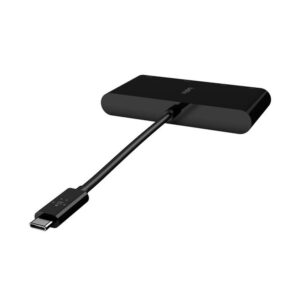 Belkin AVC005BTBK hub de interfaz USB 3.2 Gen 1 (3.1 Gen 1) Type-C Negro Belkin AVC005BTBK hub de interfaz USB 3.2 Gen 1 (3.1 Gen 1) Type-C Negro