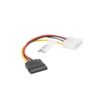 CABLE LANBERG ALIMENTACION MOLEX MACHO A SATA HEMBRA 15 CM CABLE LANBERG ALIMENTACION MOLEX MACHO A SATA HEMBRA 15 CM