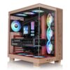 CAJA ATX THERMALTAKE VIEW 380 XL USB CX1 4XVENT120MM ARGB SAND S/N FUENTE