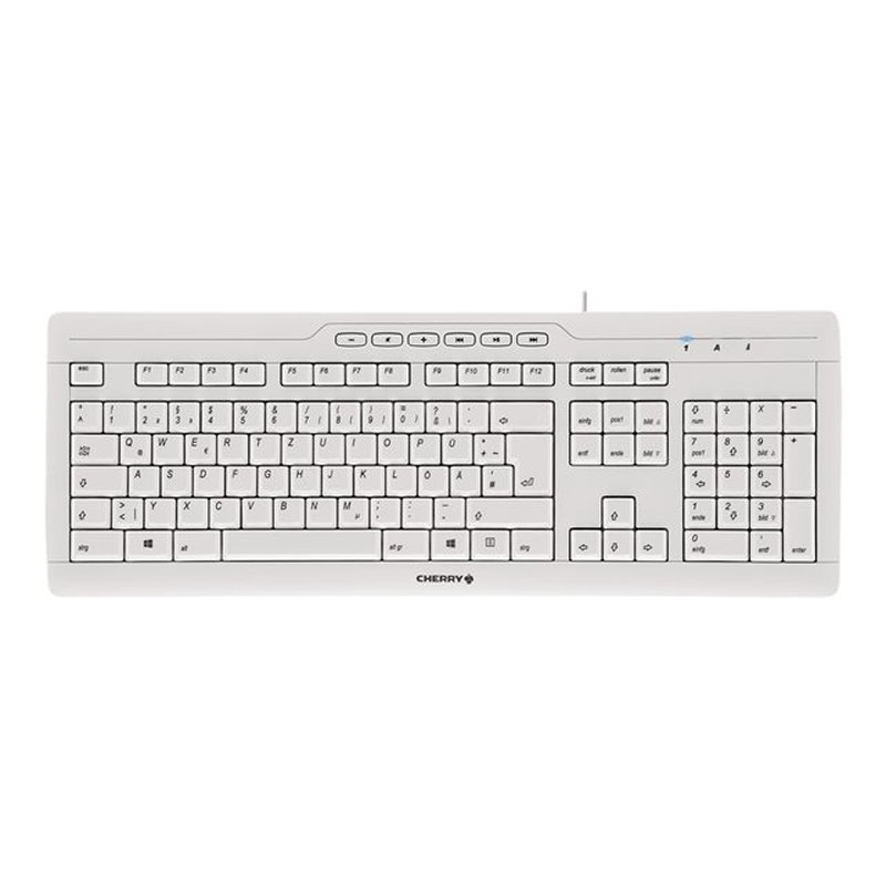 CHERRY STREAM 3.0 teclado USB Español Gris CHERRY STREAM 3.0 teclado USB Español Gris