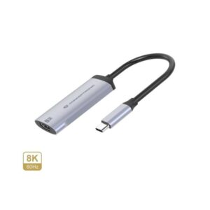 Conceptronic ABBY23G Adaptador gráfico USB 7680 x 4320 Pixeles Plata