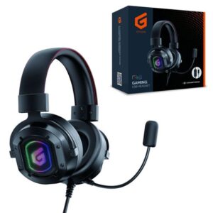 Conceptronic ATHAN02B auricular y casco Auriculares Alámbrico Diadema Juego USB tipo A Negro