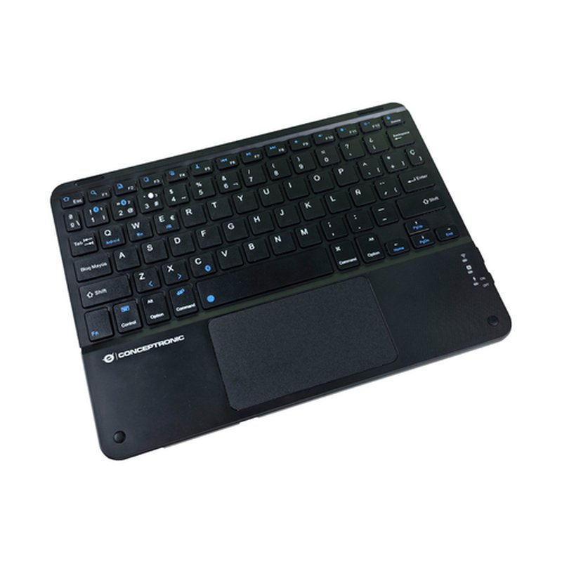 Conceptronic TOBIN01BES teclado Universal Bluetooth QWERTY Español Negro Conceptronic TOBIN01BES teclado Universal Bluetooth QWERTY Español Negro - Imagen 3