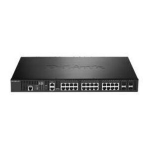 D-Link DXS-3400-24TC switch Gestionado L3 Gigabit Ethernet (10/100/1000) 1U Negro