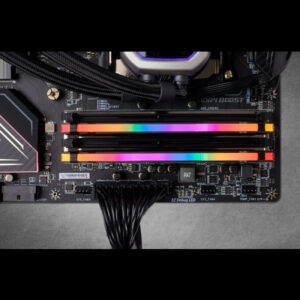 DDR4 16GB BUS 3200 CORSAIR VENGEANCE RGB PRO BLACK KIT 2X8GB