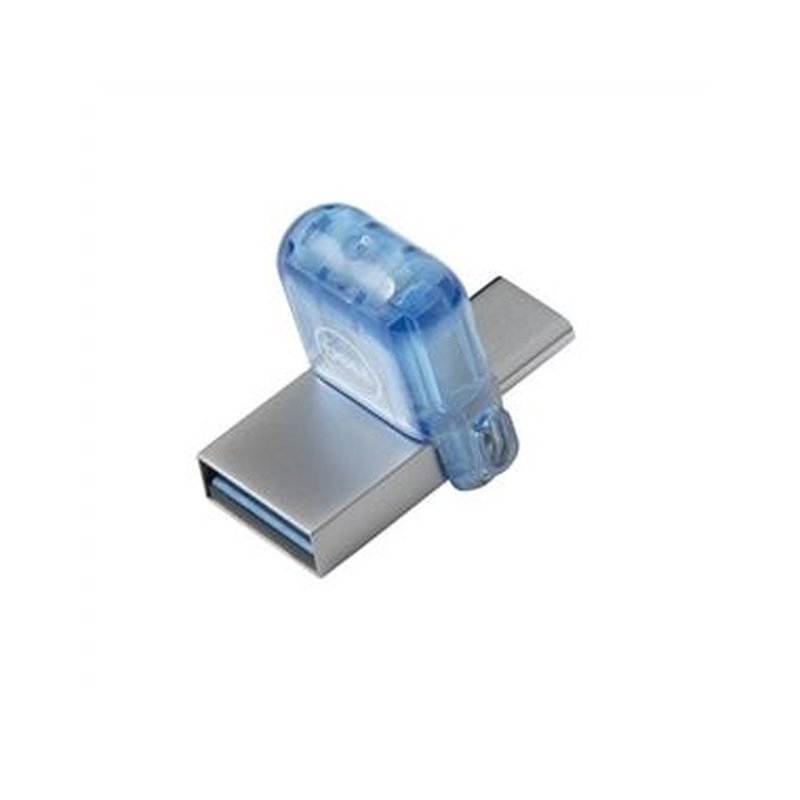 DELL AB135418 unidad flash USB 64 GB USB Type-A / USB Type-C 3.2 Gen 1 (3.1 Gen 1) Azul, Plata DELL AB135418 unidad flash USB 64 GB USB Type-A / USB Type-C 3.2 Gen 1 (3.1 Gen 1) Azul, Plata