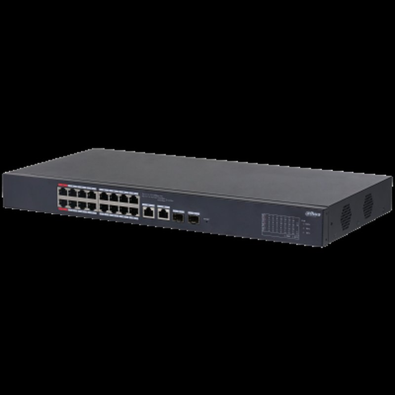Dahua Technology DH-CS4226-24ET-375 Gestionado L2 Gigabit Ethernet (10/100/1000) Energía sobre Ethernet (PoE) Negro - Imagen 3
